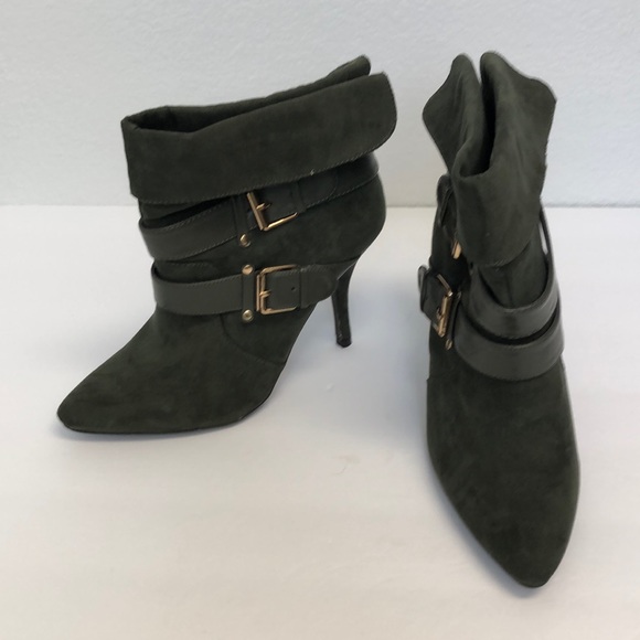 Rampage Shoes - SOLD Rampage faux suede booties ankle boots heels